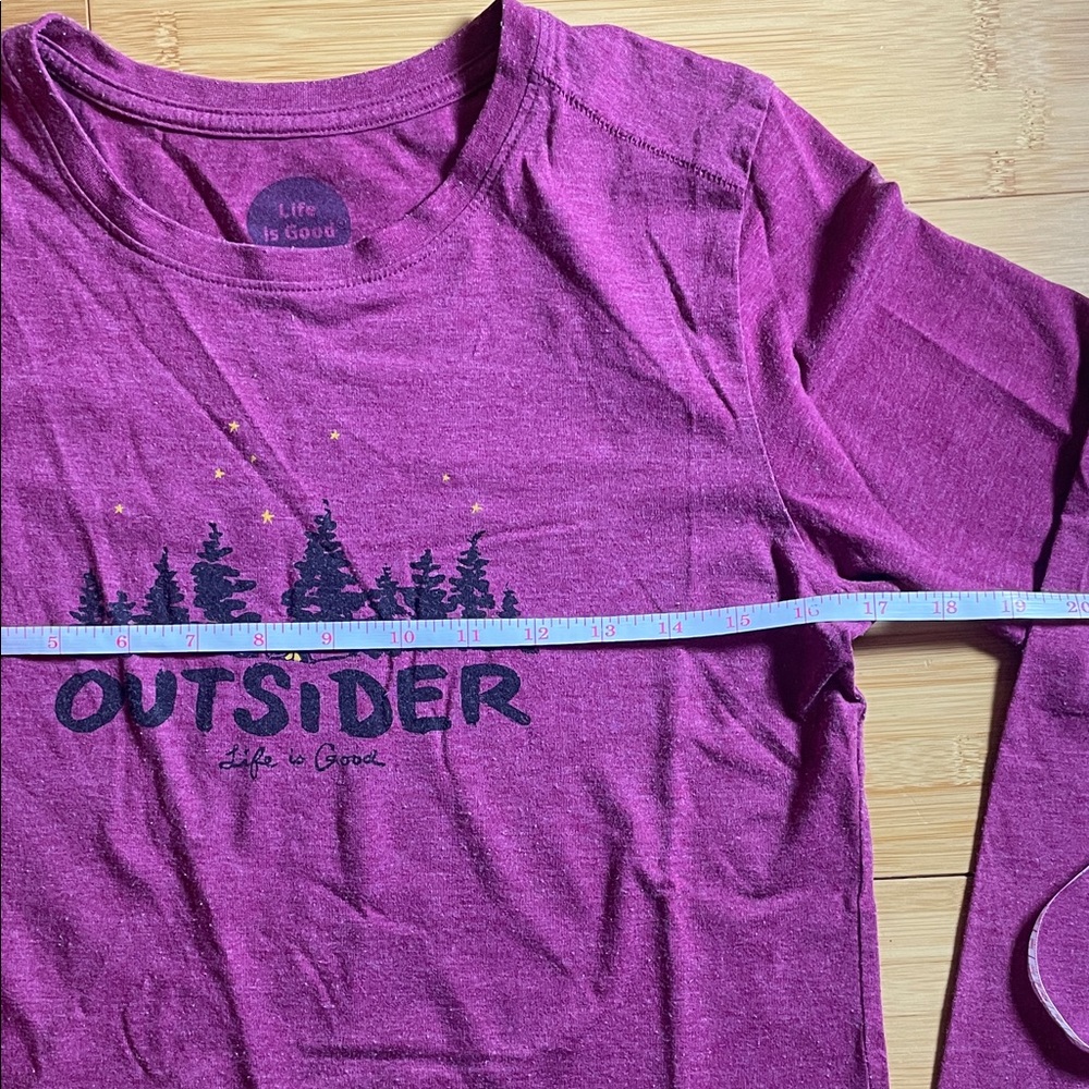 Life Is Good “cool tee” OUTSIDER Graphic Top - Picture 4 of 5